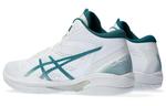 Баскетбольные кроссовки Asics унисекс, White/Green - фото 4