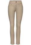 Брюки Street One Studio COATED SLIM FIT, Beige - фото 4
