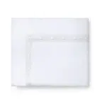 Пододеяльник SFERRA Giza 45 Lace Duvet, белый - фото