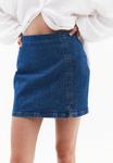 Юбка OXXO MIT HOHER TAILLE, Mid Blue Denim/Dark Blue - фото 4