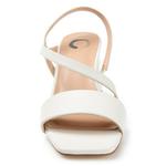 Сандалии Lirryc на блочном каблуке Journee, белый - фото 4