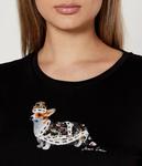 Футболка Marc Cain Regular Fit, черный - фото 4