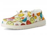Туфли Hey Dude Kids Wendy Smiley, цвет Cream/Multi - фото 7