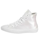 Кроссовки chuck taylor all star iridescent leather white Converse, белый - фото