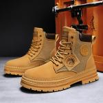 Мужские ботинки Cahhrrn X Martin Boot Men Beige - фото 5