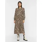 Платье Vero Moda Uma long sleeve long, коричневый - фото 4