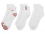 Носки Nike Logo Women's Quarter Ankle Socks - 3 Pack, White/Blush - фото 2
