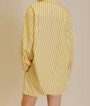 Полосатые шорты желтого цвета Aureum - фото 3