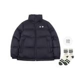 LINING Пуховик унисекс черный, Black - фото 5