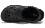 Сабо Crocs Baya Lined Clog 'Black' - фото 2