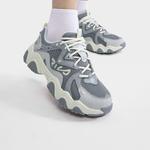 Футболка Fluid 4 Кроссовки 'Серый Белый' Женские FILA, Сплав Серый - фото 6