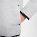 Спортивная одежда для девочек Tech Fleece Толстовка Nike, серый - фото 4
