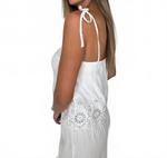 Белая майка с квадратным вырезом Bobi - фото 4