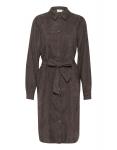 Kaffe Платье-рубашка 'Vera' в крапчатом коричневом - фото