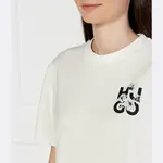 Футболка свободного кроя Hugo, белый - фото 4