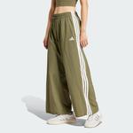 Длинные брюки ADIDAS SPORTSWEAR Loose fit Workout Pants Essentials, оливковый - фото 2