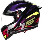 Шлем AGV k1 s fastlap, Black/Purple - фото 5