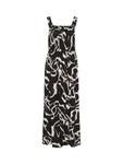 Платье макси Martha Abstract KAFFE, Black/Multi - фото 4
