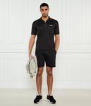 Футболка поло мужская Guess Active на молнии, черный - фото 2