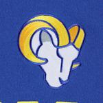 Мужской флисовый пуловер с капюшоном Royal Los Angeles Rams Draft реглан Starter - фото 4