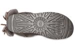 Ботинки зимние UGG WMNS Classic Double Bow Short, серый - фото 7