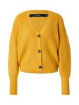 Вязаный кардиган VERO MODA VMLea, Curry - фото