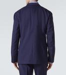 Тропический шерстяной блейзер Dunhill, Spring Navy - фото 4