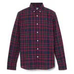 Рубашка с длинным рукавом Timberland Stretch Poplin Check, синий - фото 3