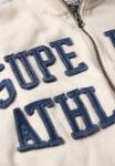 Худи с капюшоном на молнии Superdry Athletic Essentials, Cream - фото 3