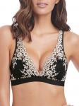 Кружевной бюстгальтер с мягкой чашкой Embrace Wacoal, черный - фото