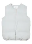 Стёганый пуховый жилет Sunnei, белый - фото