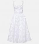 Платье миди с драпировкой Vivienne Westwood, белый - фото