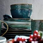 Керамическая миска матера (набор из 6 шт.) Leonardo, зеленый - фото 2