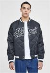 Бомбер Karl Kani HERREN KM231-040-2KK VARSITY SOUVENIR, цвет Black - фото