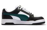 Кроссовки PUMA Slipstream Low 'White Black Green' - фото 2