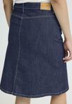 Юбка PULZ A-line skirt, Un Washed Denim/Dark-Blue Denim - фото 6