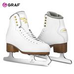 GRAF Коньки для фигурного катания, белые, размер 35 - фото 4