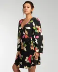 Мини-платье Billabong "Hot Romance", черный - фото 5