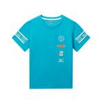 Детская футболка Mizuno, синий - фото