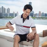 Мужская поло Tommy Hilfiger, черный - фото 10