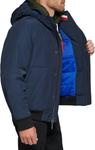 Мужская куртка-бомбер с капюшоном от Tommy Hilfiger Arctic Cloth, Navy - фото 5