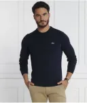 Свитер regular fit Lacoste, темно-синий - фото 3