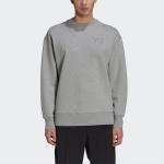 Толстовка Men's Y-3 SS21 Logo Round Neck Pullover Gray, серый - фото 2
