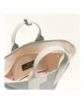 Нейлоновая сумка с кожаными элементами Furla, серый - фото 3