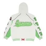 Толстовка Supreme Playoffs Zip Up Hooded Sweatshirt, White - фото 2