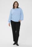 Джемпер Kaffe Curve Jumper, Powder Blue/Blue - фото 2