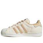 Кроссовки оригиналы суперзвезда Adidas, бежевый - фото