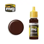 Красно-коричневая тень, Acrylic Singles - Reds - фото