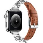 Biaodaige Часы Strap Apple Compatibility Metal ., Ecru - фото 5