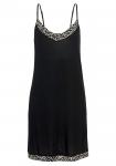 LASCANA Пеньюар в черном цвете - фото